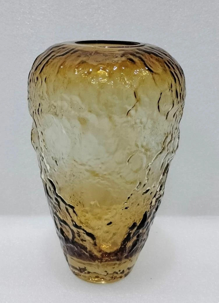 Glass Pot Bottle Shape Narrow base 22x6x14cm